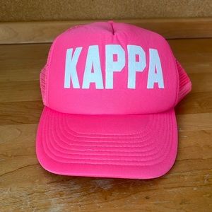 Kappa Trucker Hat - Hot Pink